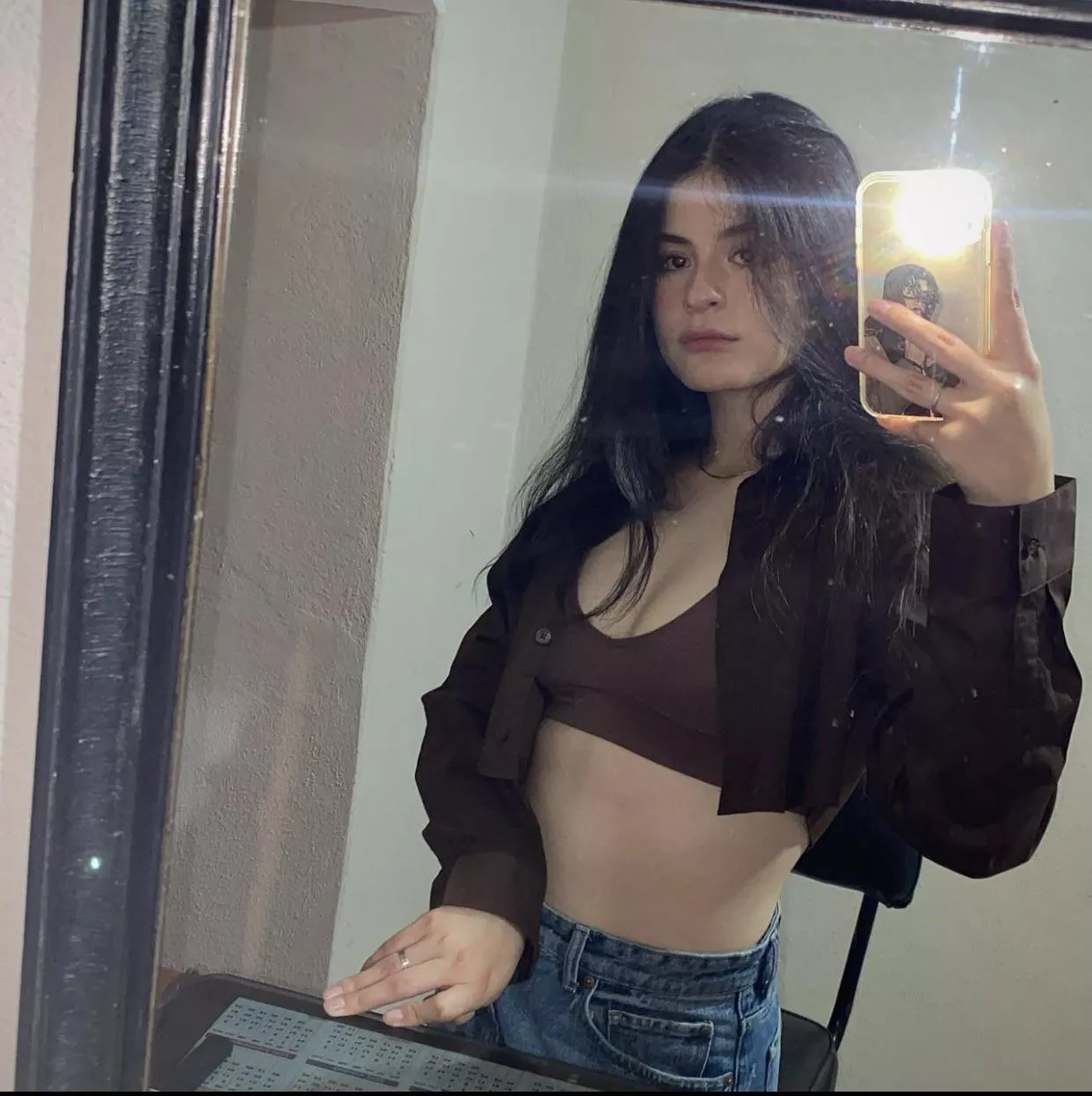 How do you know if she is wearing a crop top or a bra? posted by Ryan_fighting_slays