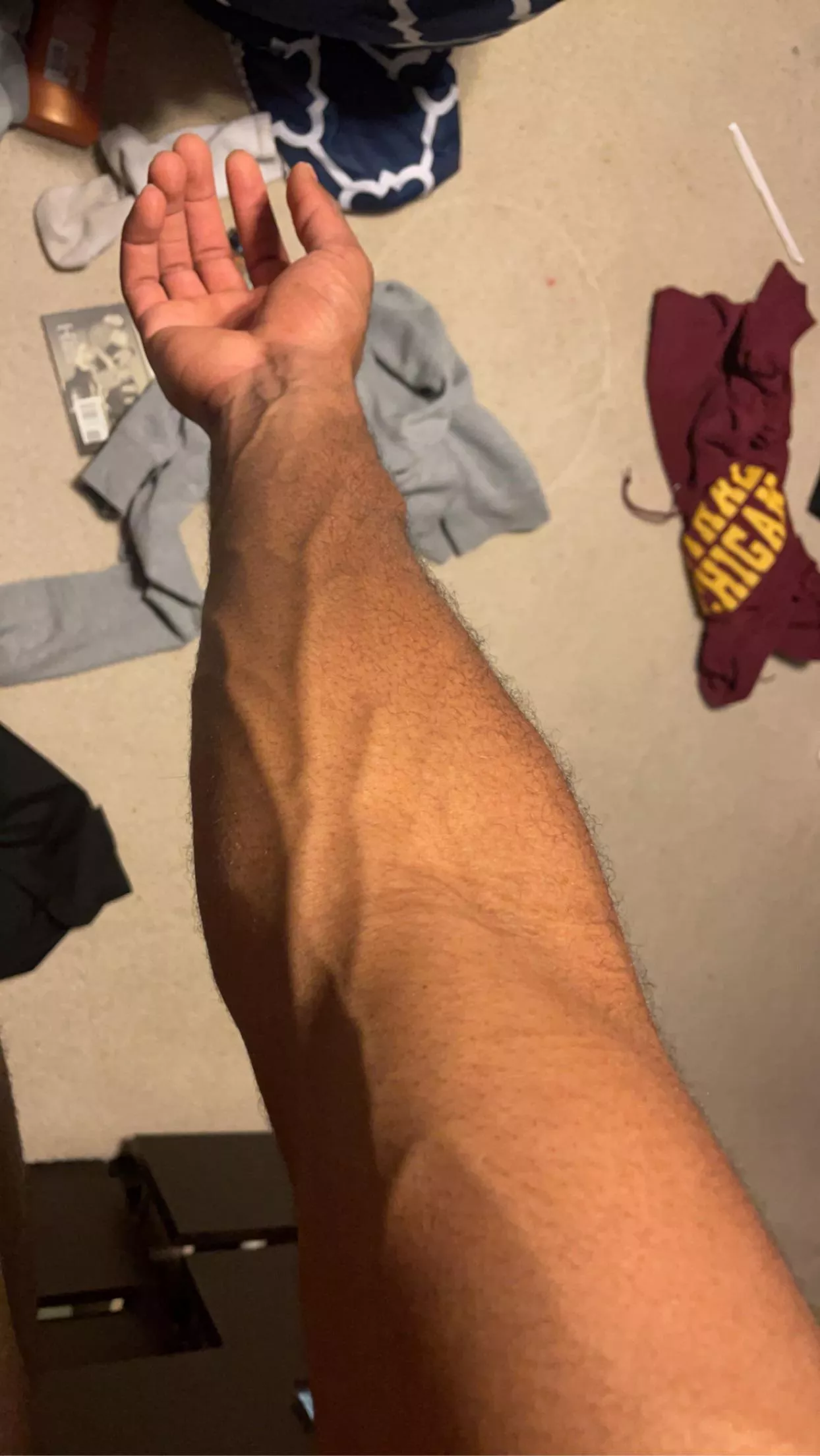 Ignore the mess… focus on the arm😂 posted by boygenius88