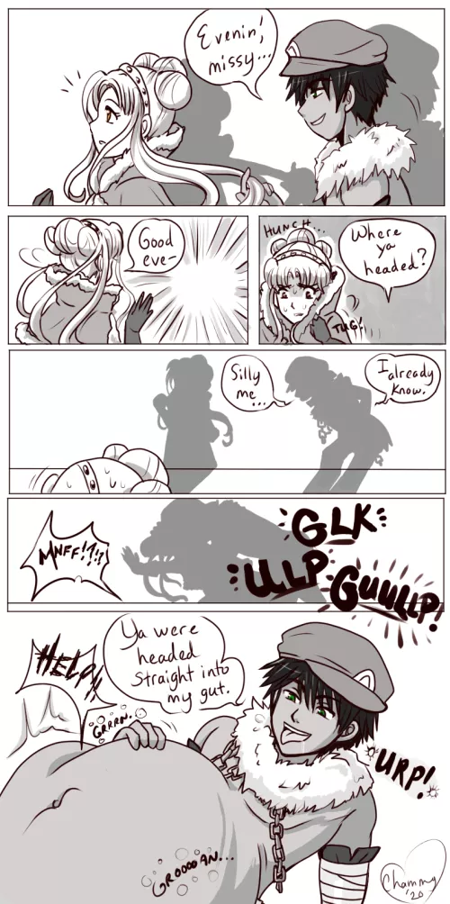 {Image} From the Shadows [Sequence] M/F (By: Chamelonette/me) by Chammy_Scarlet