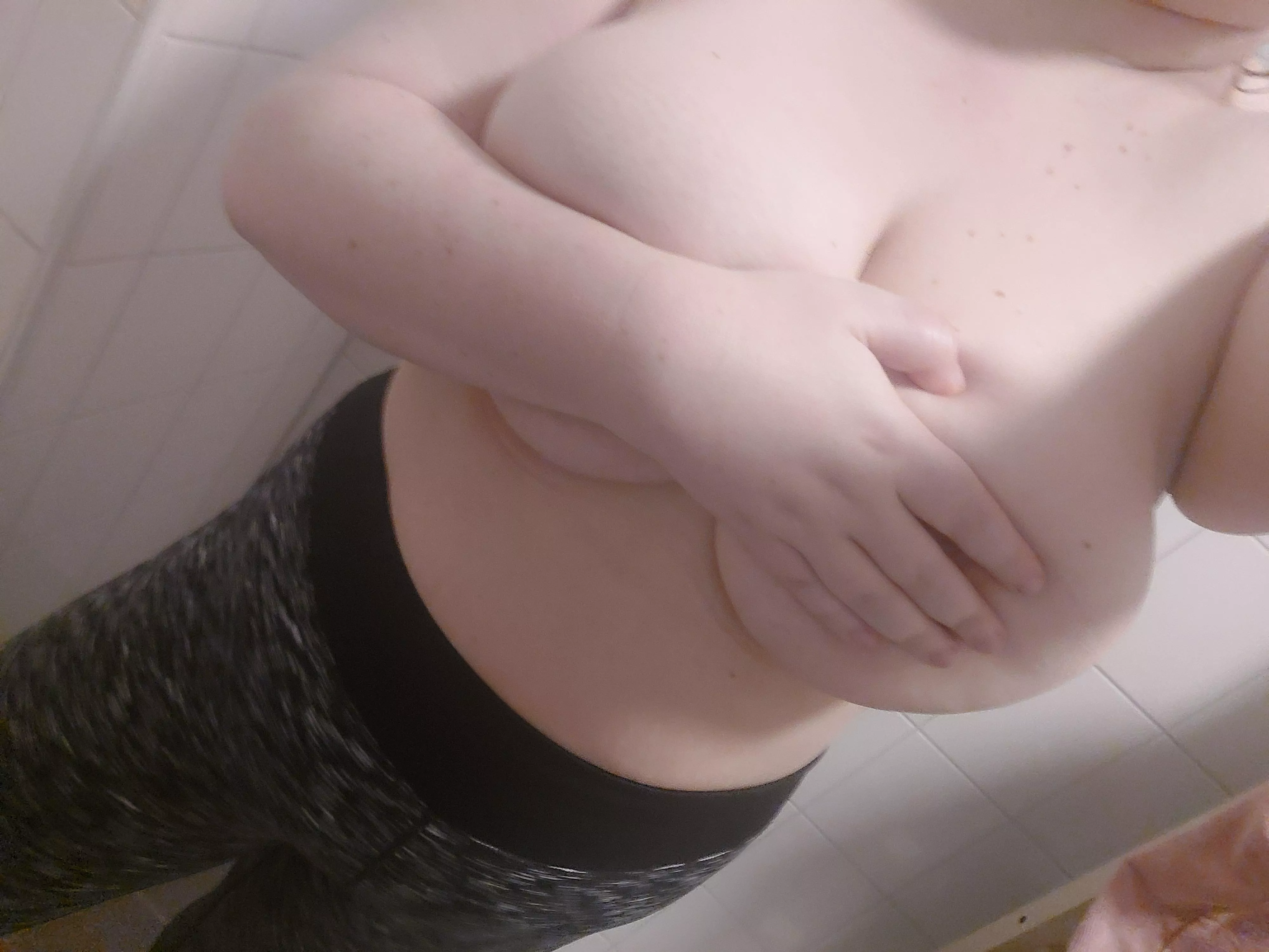 Just got back from the gym and I could really use someone to hold my boobs while I wash my hair, any volunteers? posted by Belle__44