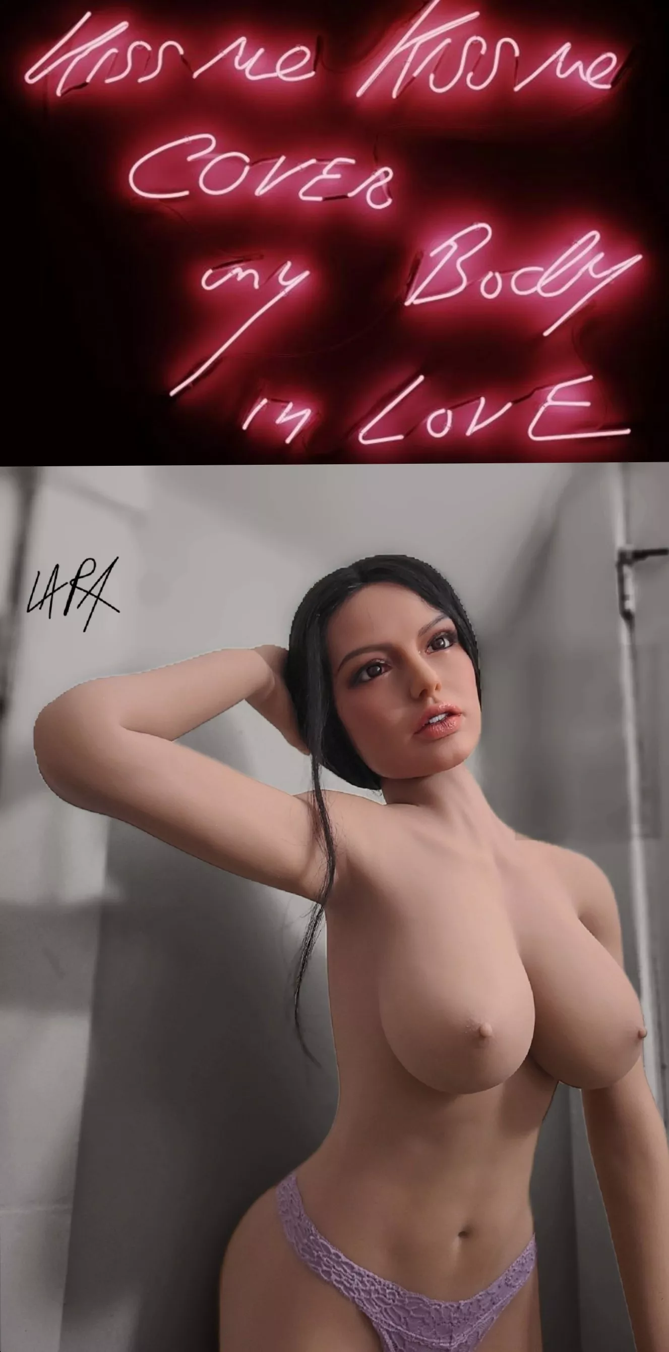 Lara has a simple request posted by ocelotrevolverco