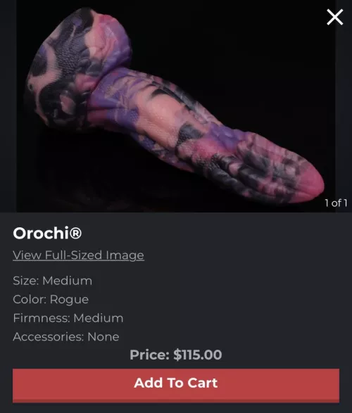 My first BD, Orochi m/m 🐉 Couldn’t resist the color 🥰 by kitsunecorpse