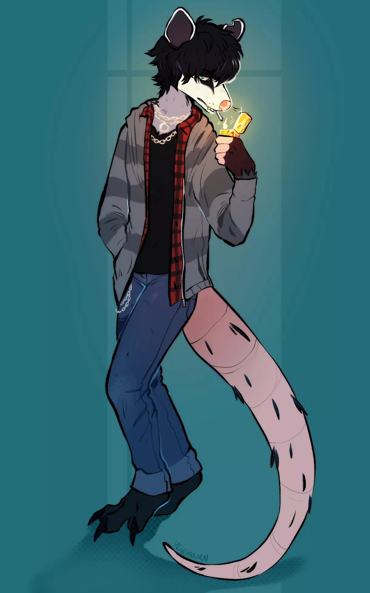 My fursona, Casper [Vehemourn] posted by transpossumboy