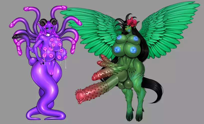 My OC from TiTS (Trials in Tainted Space) by AfroManning