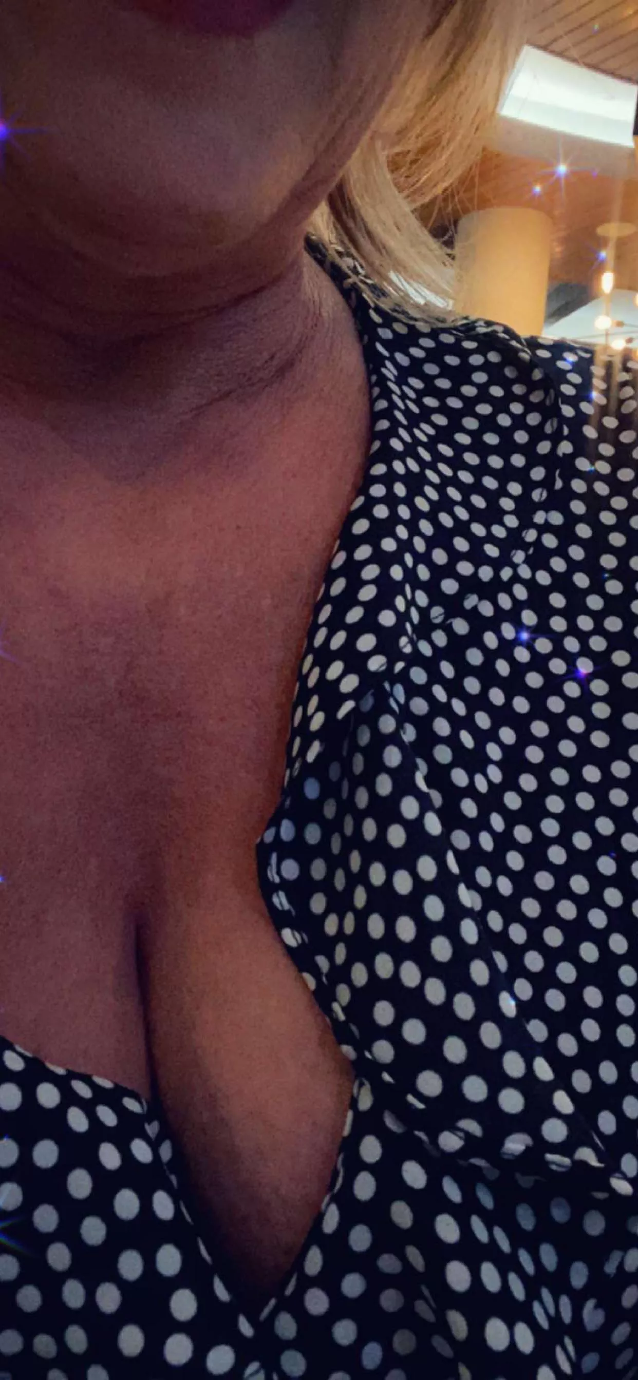 My wife the office girl. Alway with the cleavage! posted by HotDawgRocky