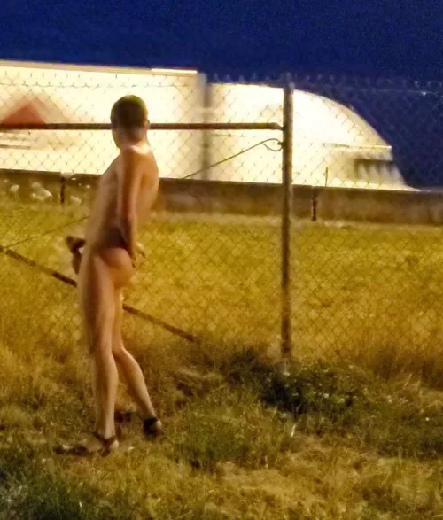 Next to highway, with some eye contact that made me squirt by Commercial_Case_6955