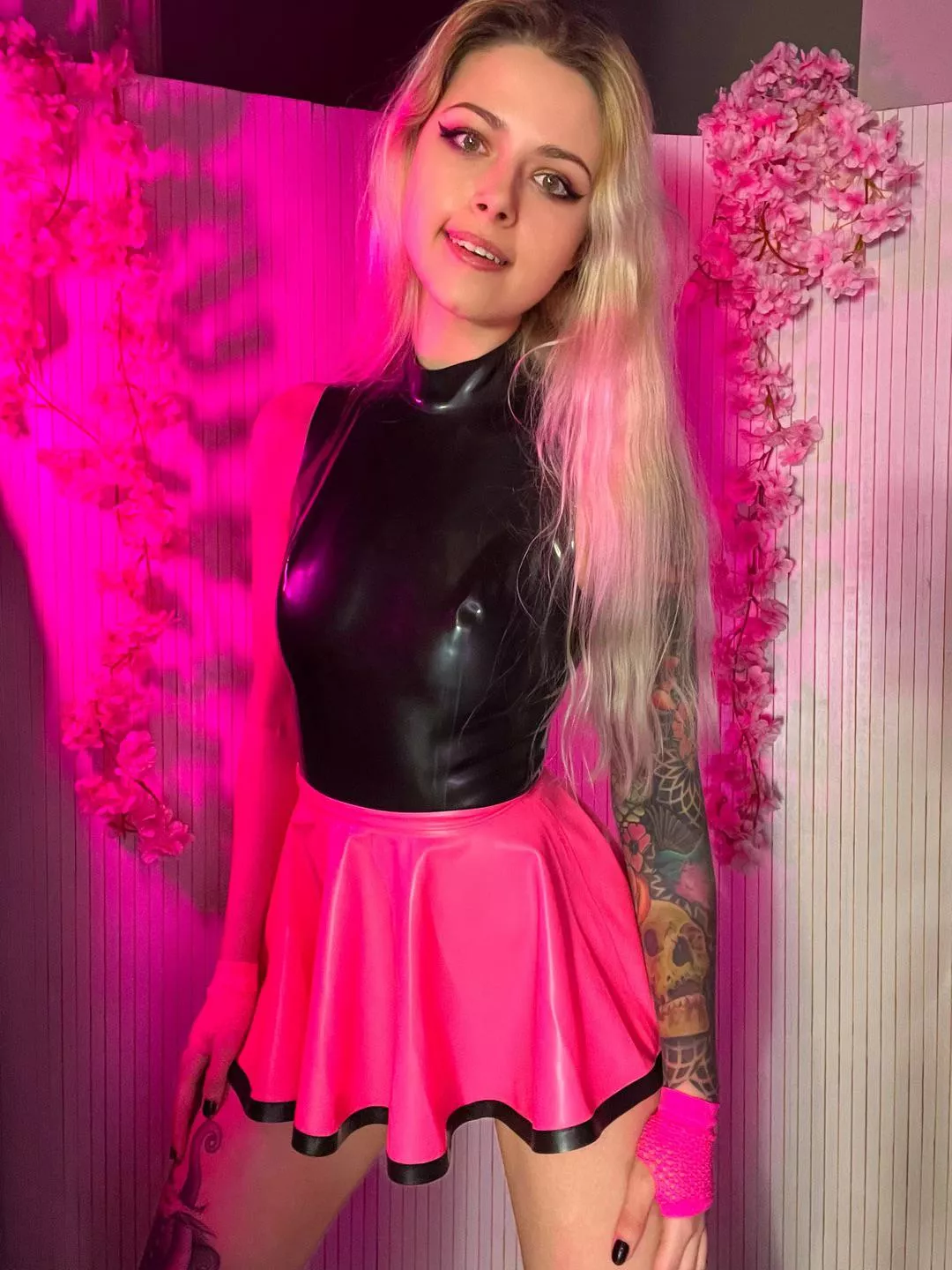 Not sure how to style bright coloured latex but we’ll get there posted by MistressMercyxox