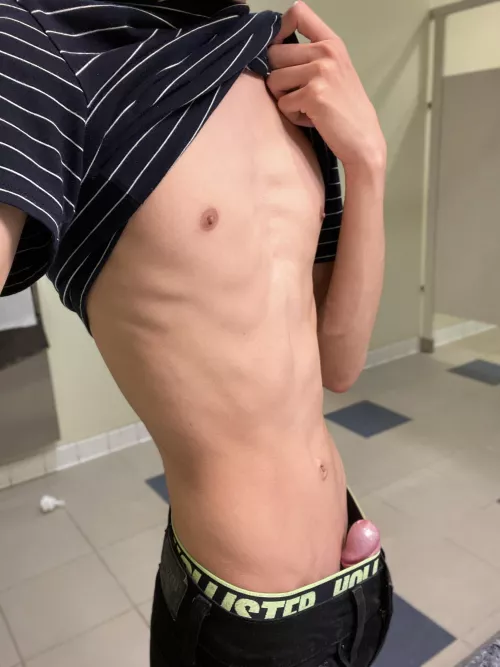 Peeking in the school bathroom by Squirrel_Style9347