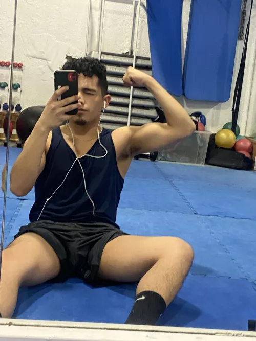 People love to stare at the gym for some reason… by PrinceMarcoXO