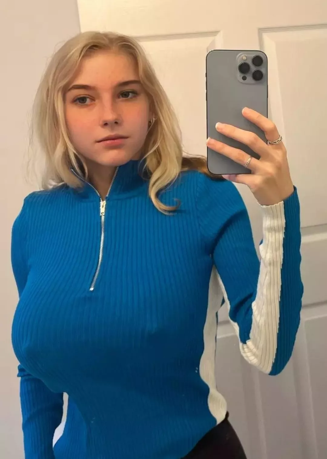 Poking through that sweater. posted by Lex_luthor_with_hair