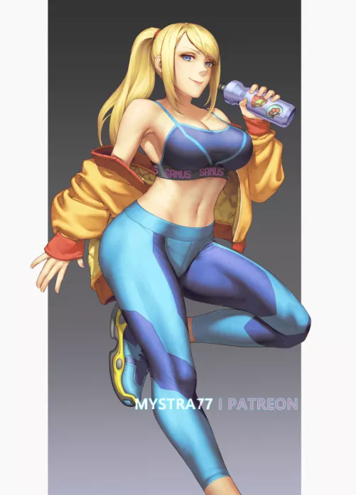 Sporty Samus (Mystra77) [Metroid] by mystra77