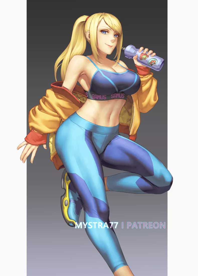 Sporty Samus (Mystra77) [Metroid] posted by mystra77
