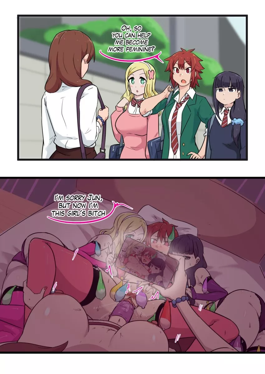 Teaching Tomo how to be more feminine. (Ukaya Masaru) posted by Miralusa