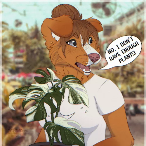 To many plants? Never. by Donnerhall_art