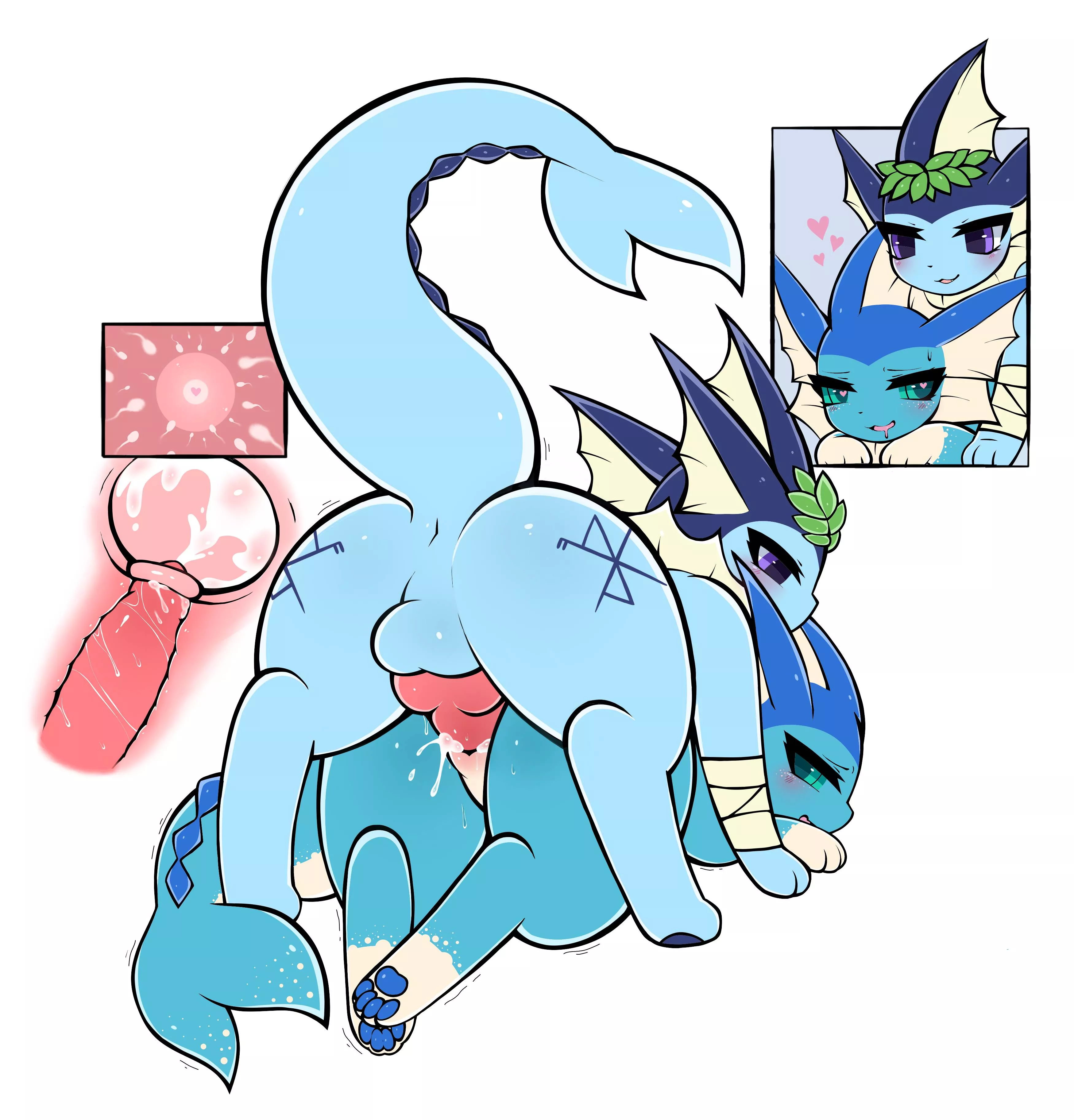 Vaporeons [MF] (Koivyx) posted by OwO_Bot