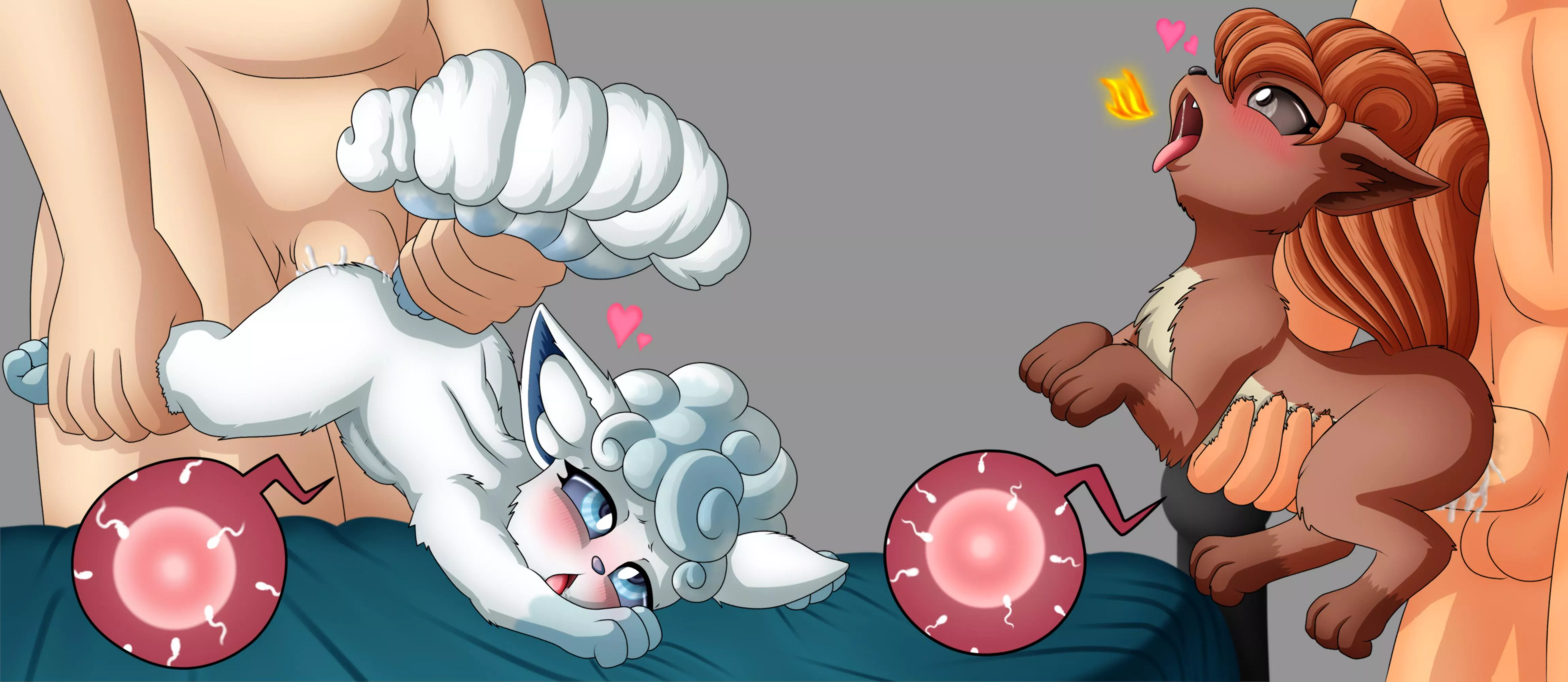 Vulpix breeding [MF] (dh-arts) posted by mrrandomboredom