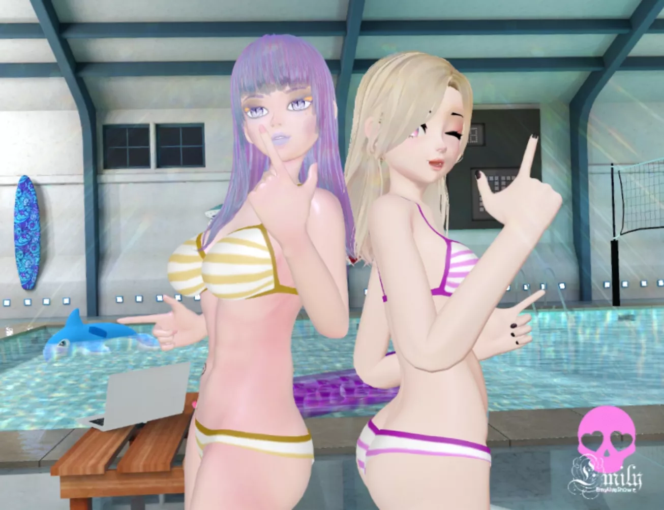 Waiting for the summer 🤩🥥🏐🎤🎊 https://chaturbate.com/emyliveshow posted by EmyLiveShow