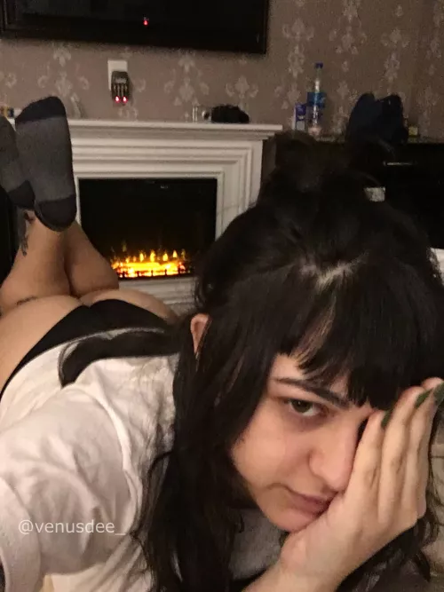 Wanna take them off for me? by VenusDee_