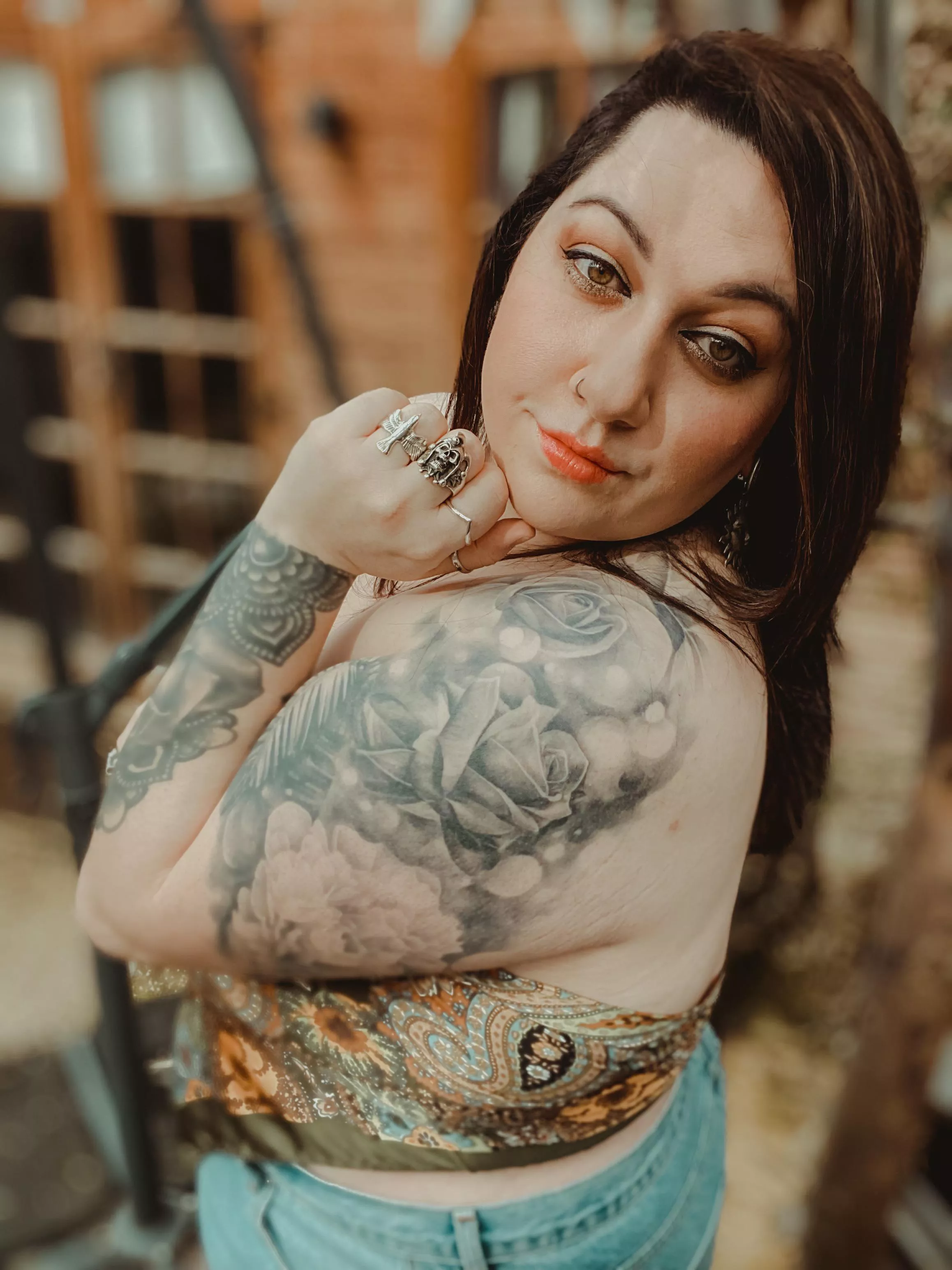 Wearing my bandana as a top 🥰😍💋 posted by lolliestorm69