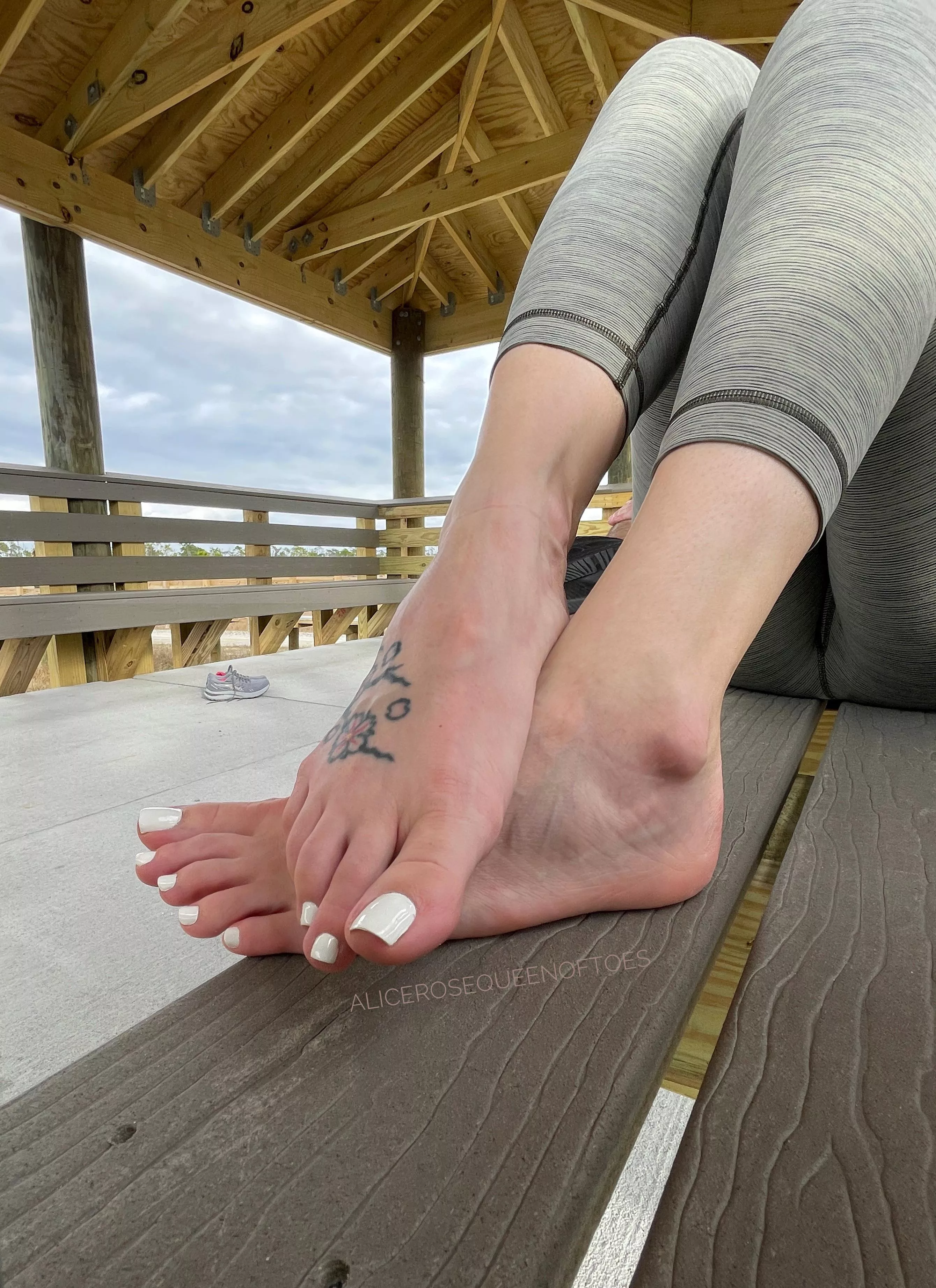 Who wants to enjoy my feet after my run? 😉 posted by AliceRoseQueenOfToes