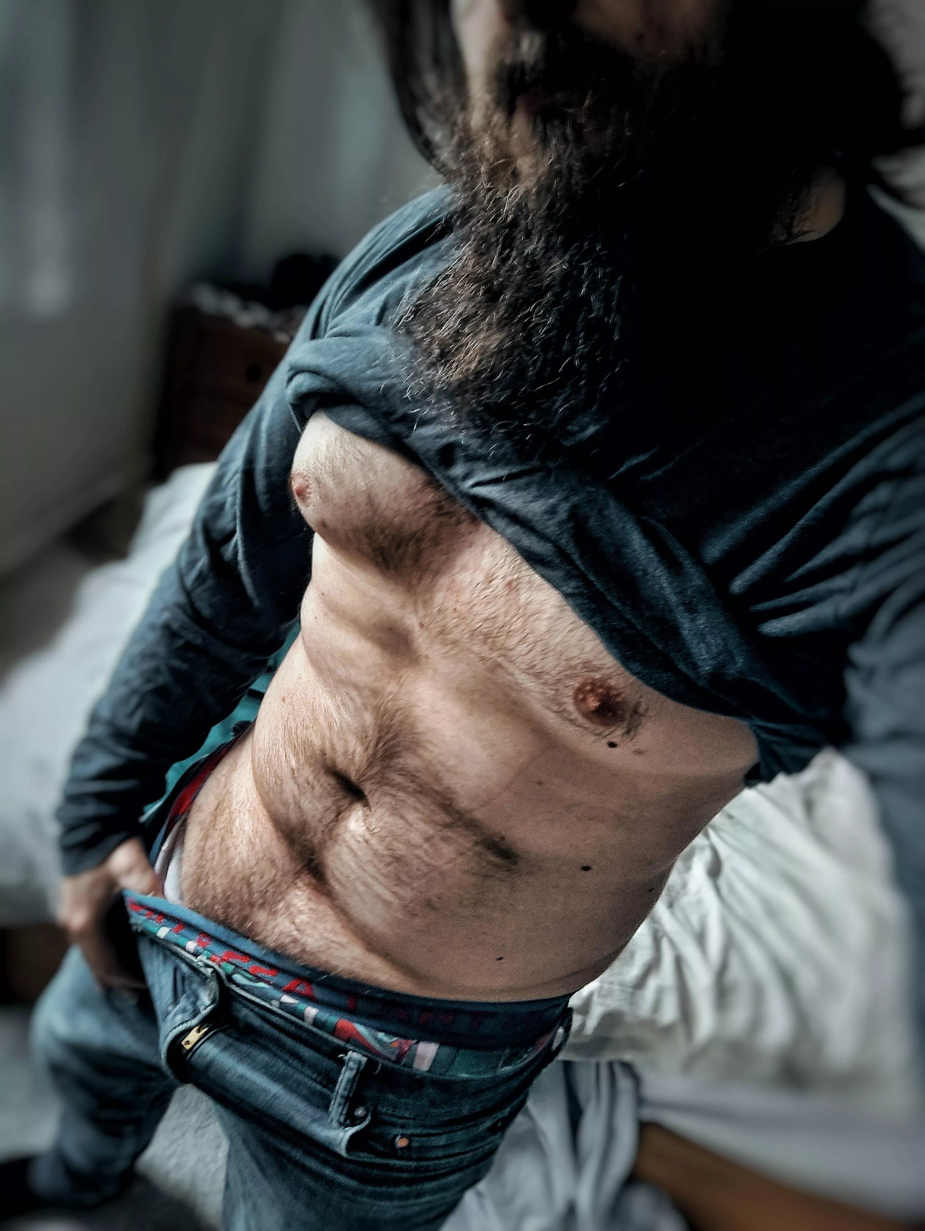 With a great beard comes great... Well... 😈 posted by NSFW_VIT