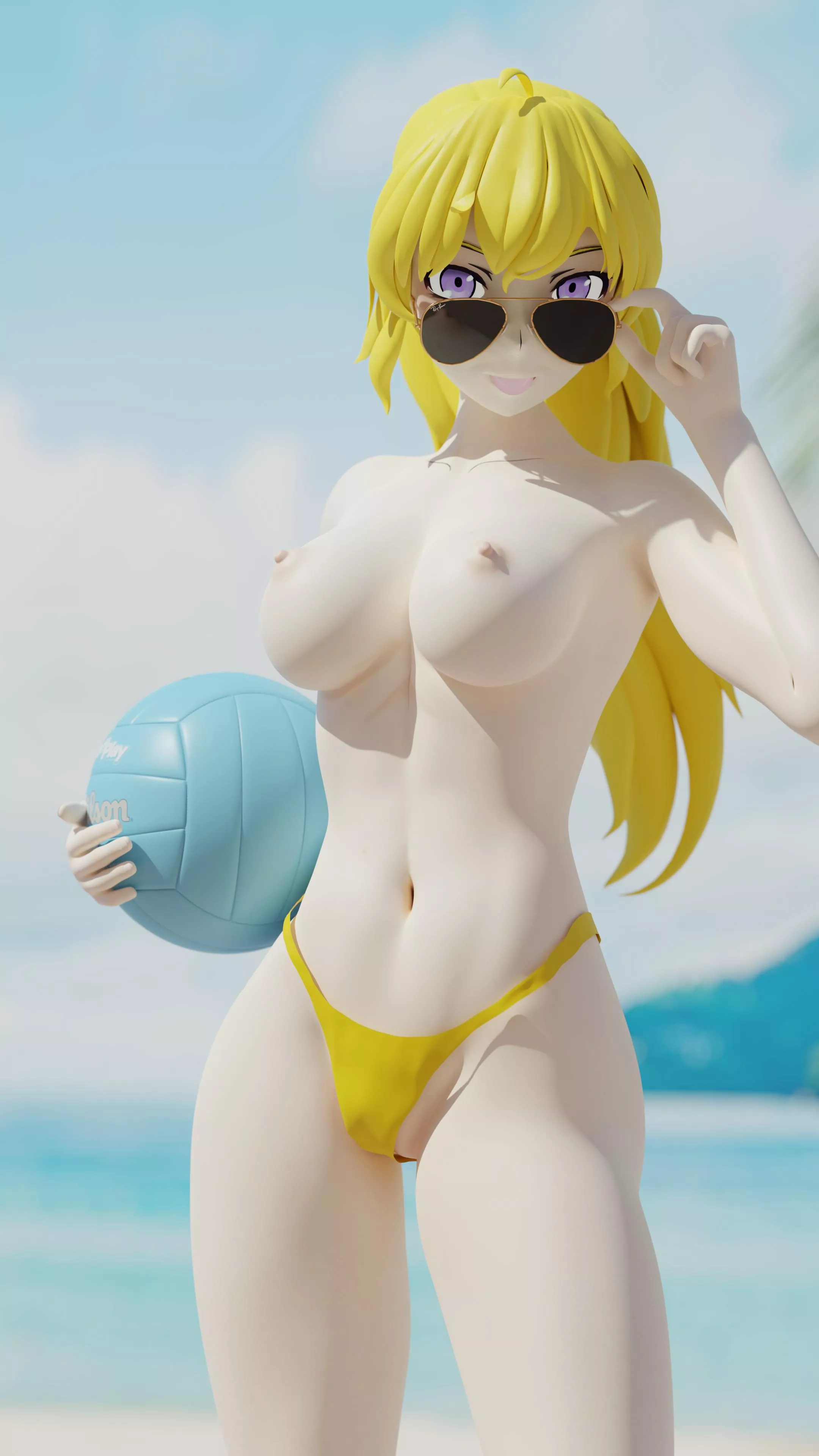 Yang on the Beach#2 (DKClaude3D) posted by ULikeWhatUS33