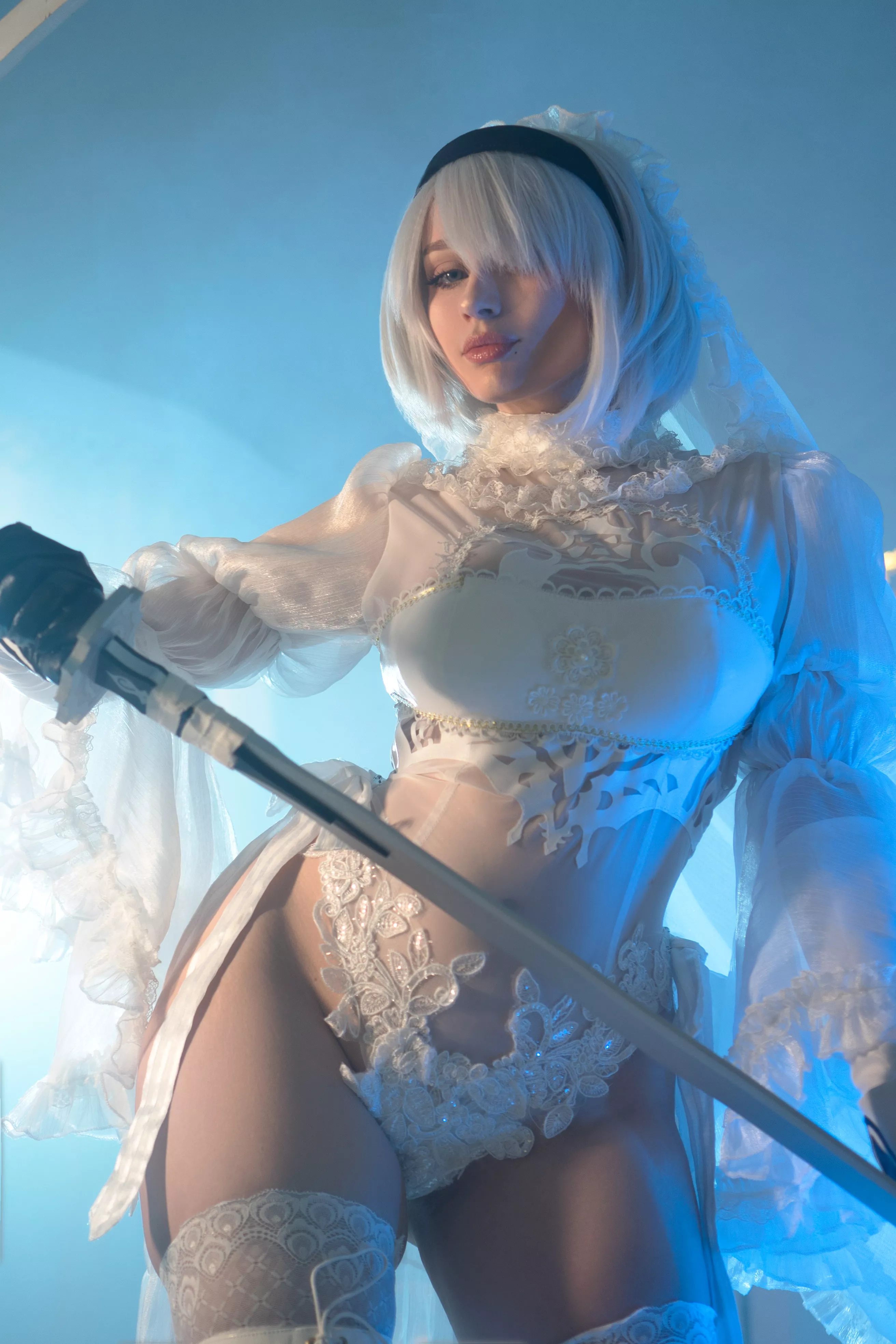 2B bride from Nier: Automata by Shadory posted by shadory_cos