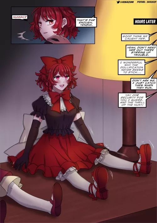 destructive goddess is constantly turned into a doll to contain her destructive power by LoudContract2700