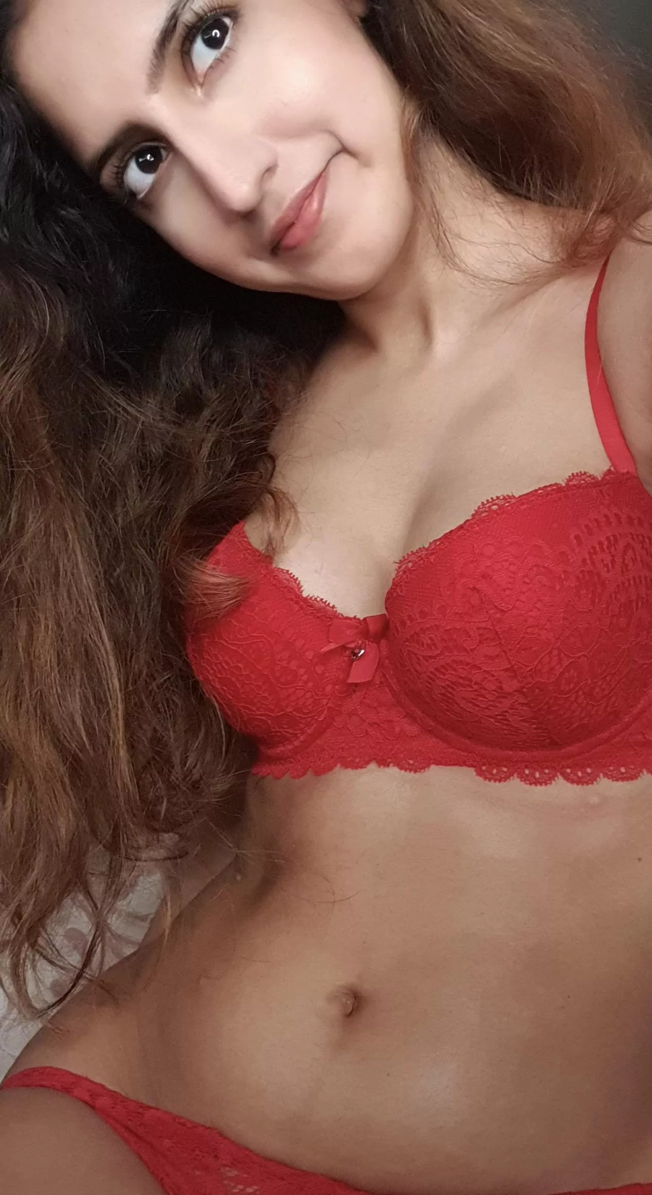 Does red suit me? 🤭 posted by urjasmine