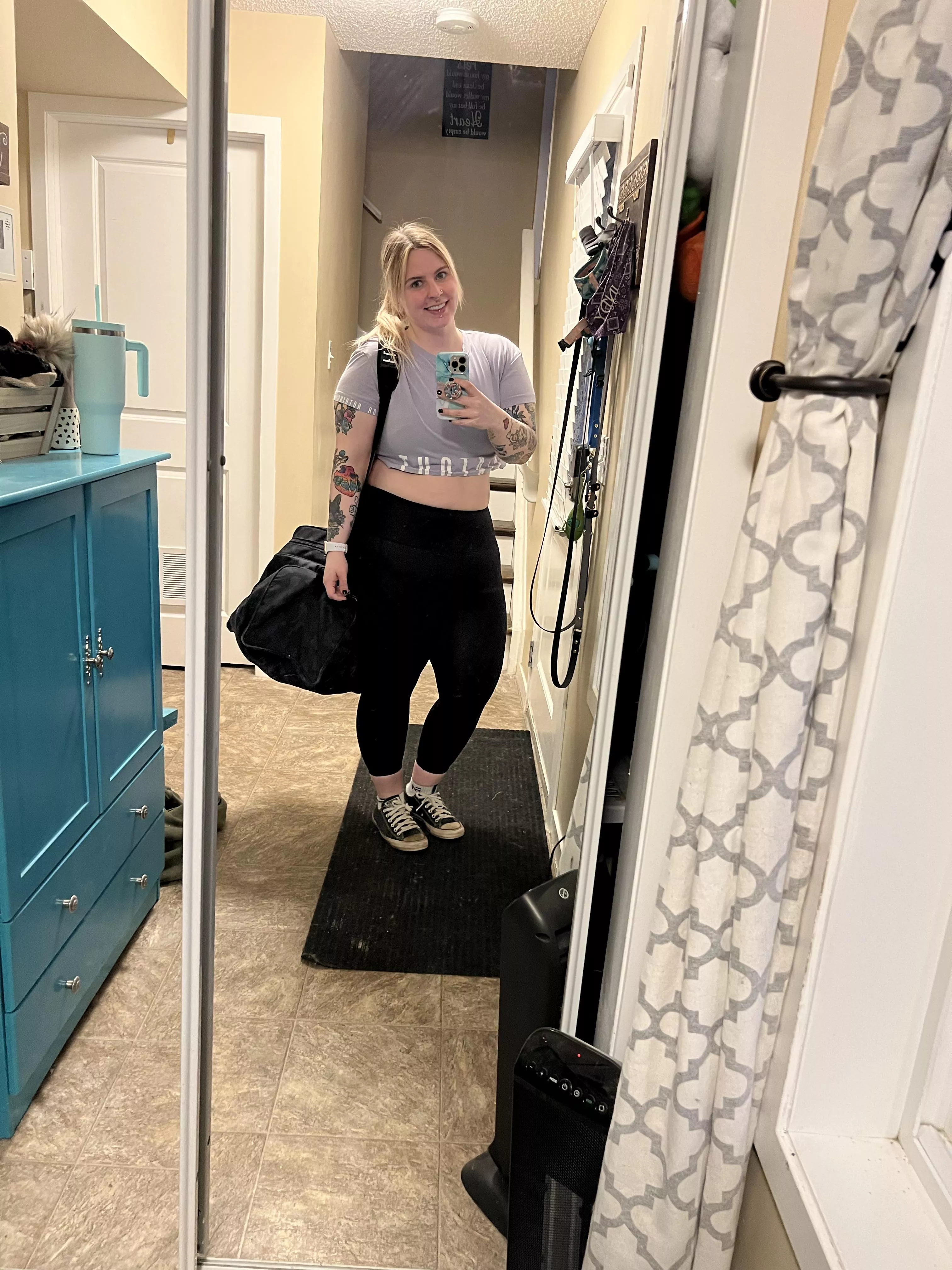 Fit today! posted by curvytattooed282