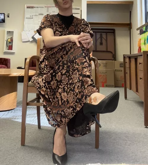 Have my black pumps grabbed your attention? by onion2112