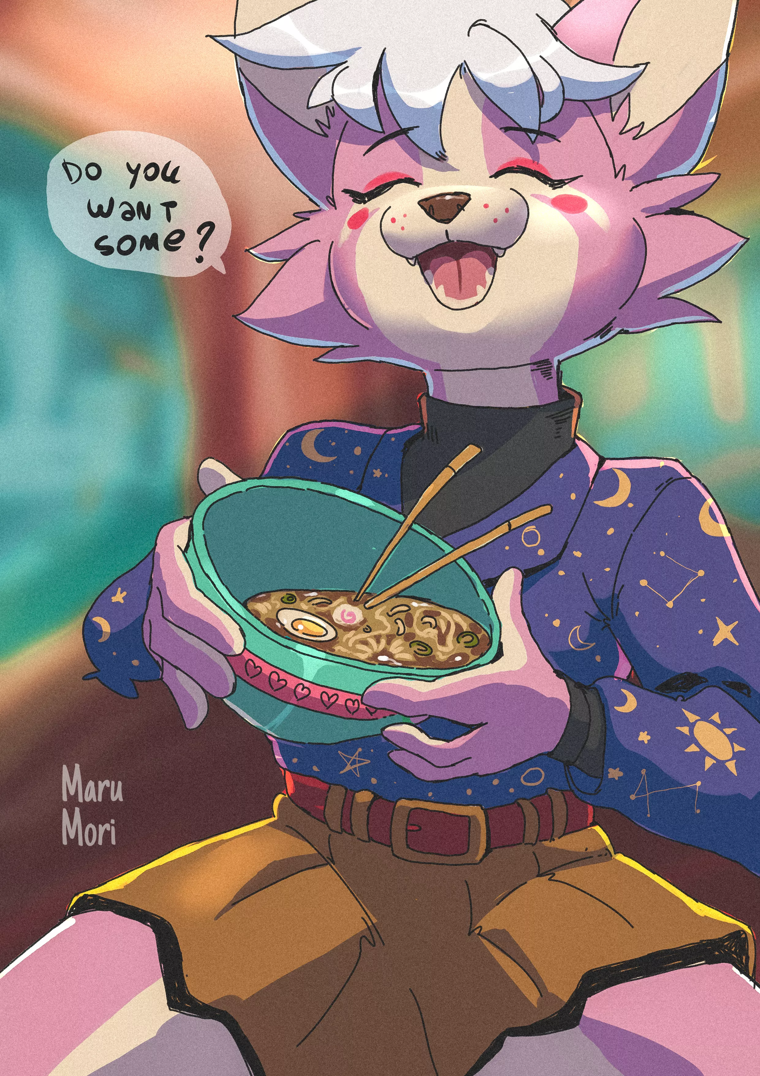 Hey, guys! I'm opening up some half body slots starting at 50$, DM me if you're interested! (art by me @marumoriart) posted by maruuart