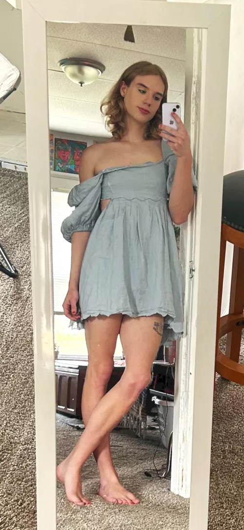 I bought this dress yesterday🥰 Do you think it’s cute? 😊 by RiverRunns
