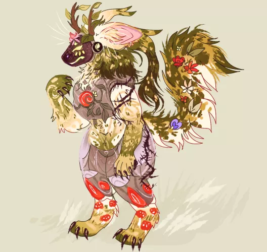 I have an adopt for sale for 25-35$! It's a forest inspired protogen, and is fully drawn by me, dm me if interested :3 by SuspiciousDocument21