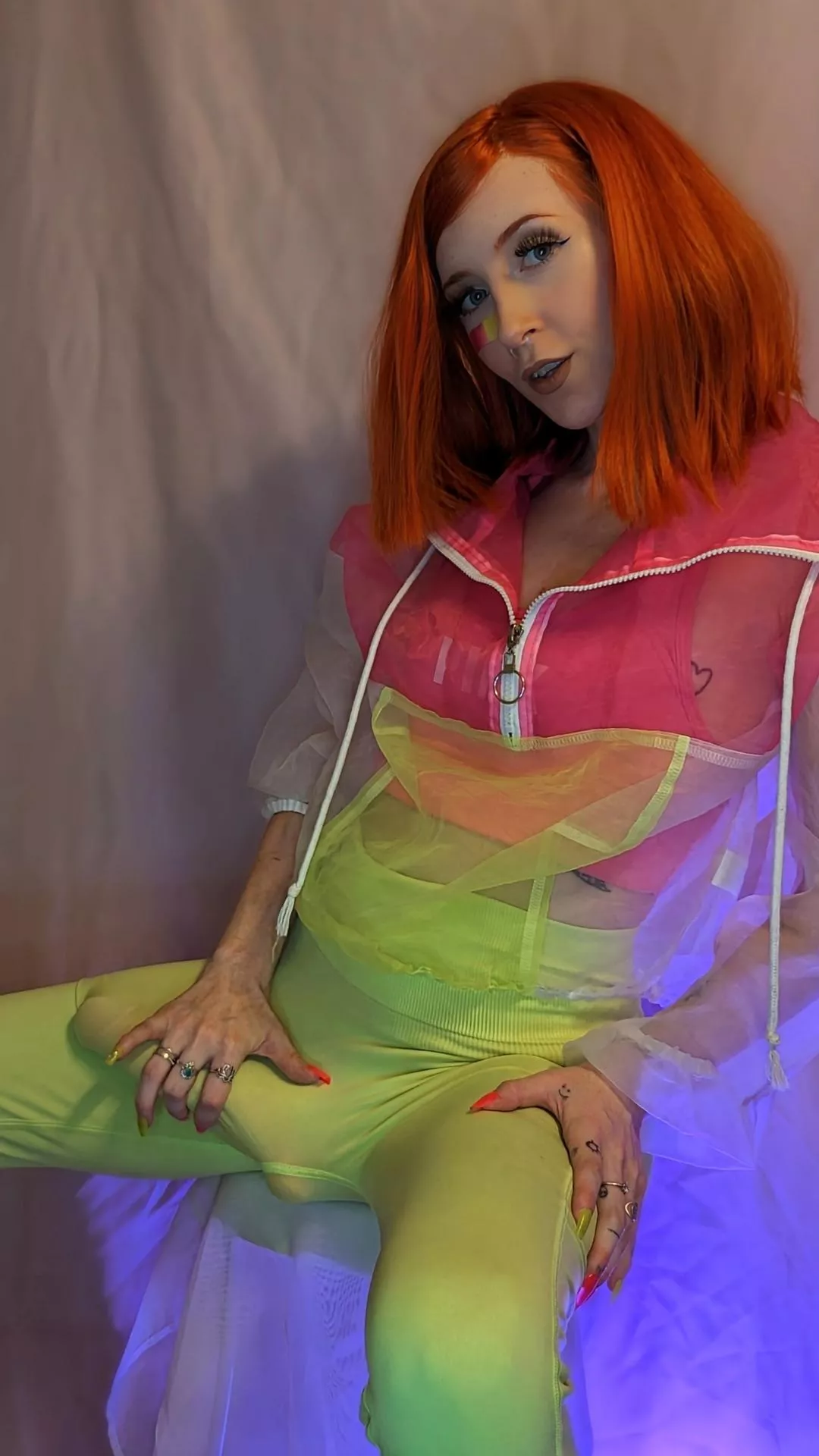 I like when my dick matches my outfit, wanna see it? 😈 posted by they_call_me_foxy