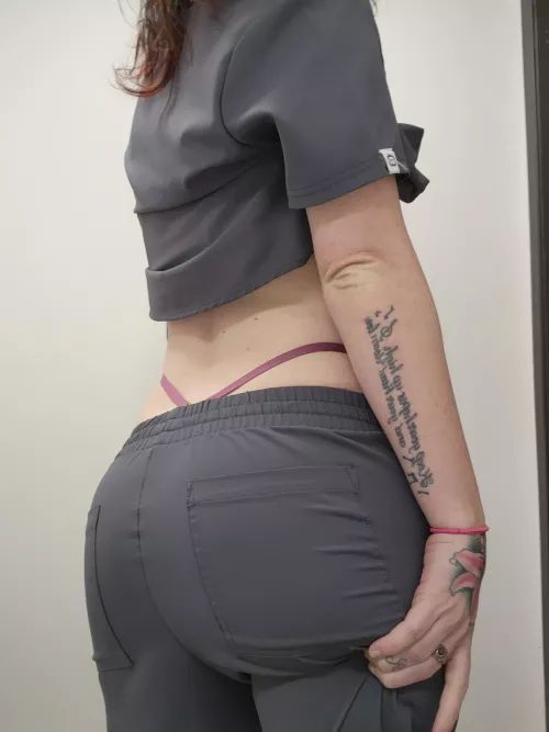 I wonder if my patients ever see my g-strings by vile-bby