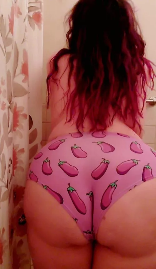 Love my new panties.. 🤭💜🍆 by BrattyBri420