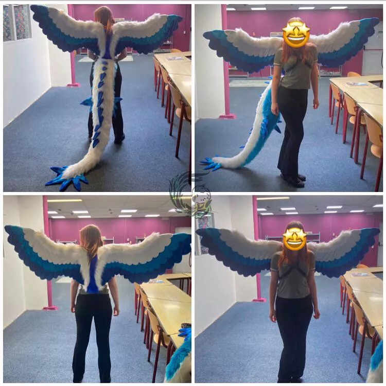 My first Dutchie wings and tail!! 👀 posted by Potato1704