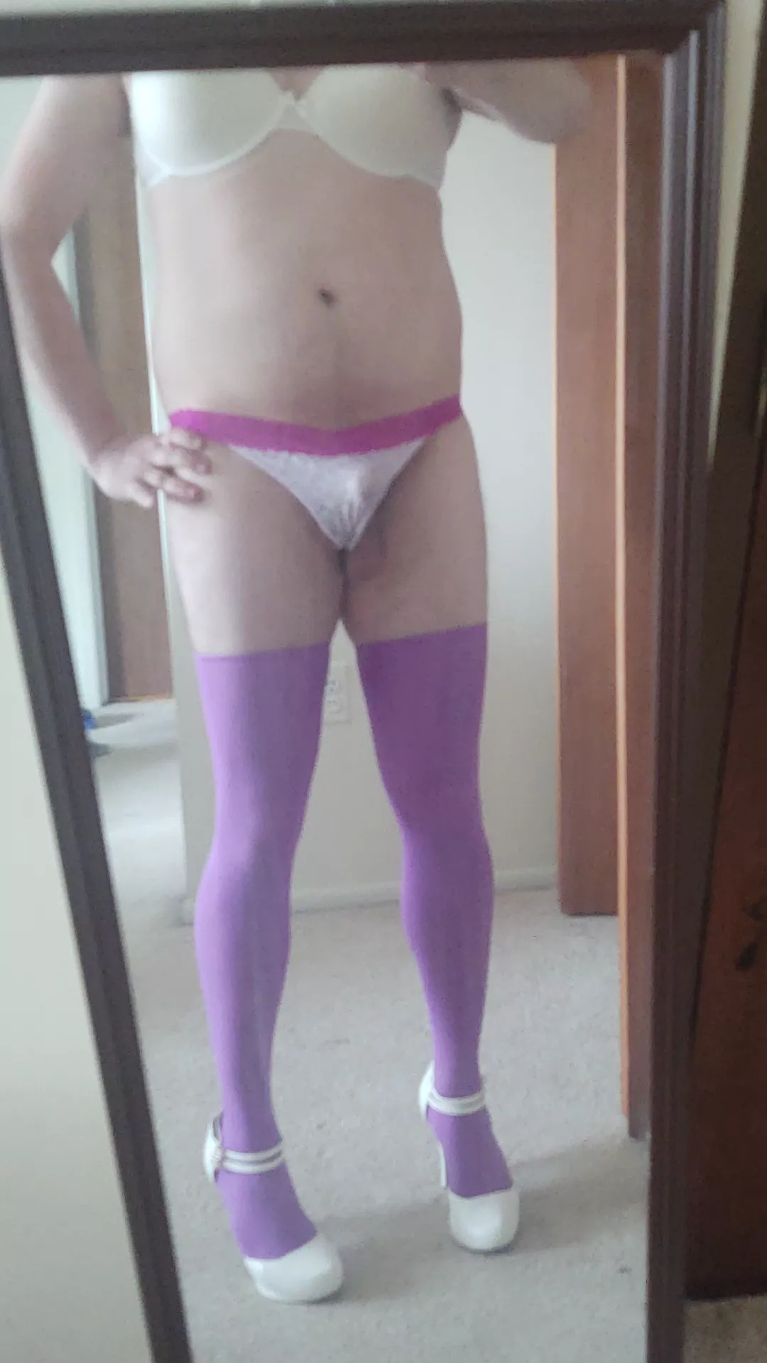 Purple and White posted by Slutforgirlysissies