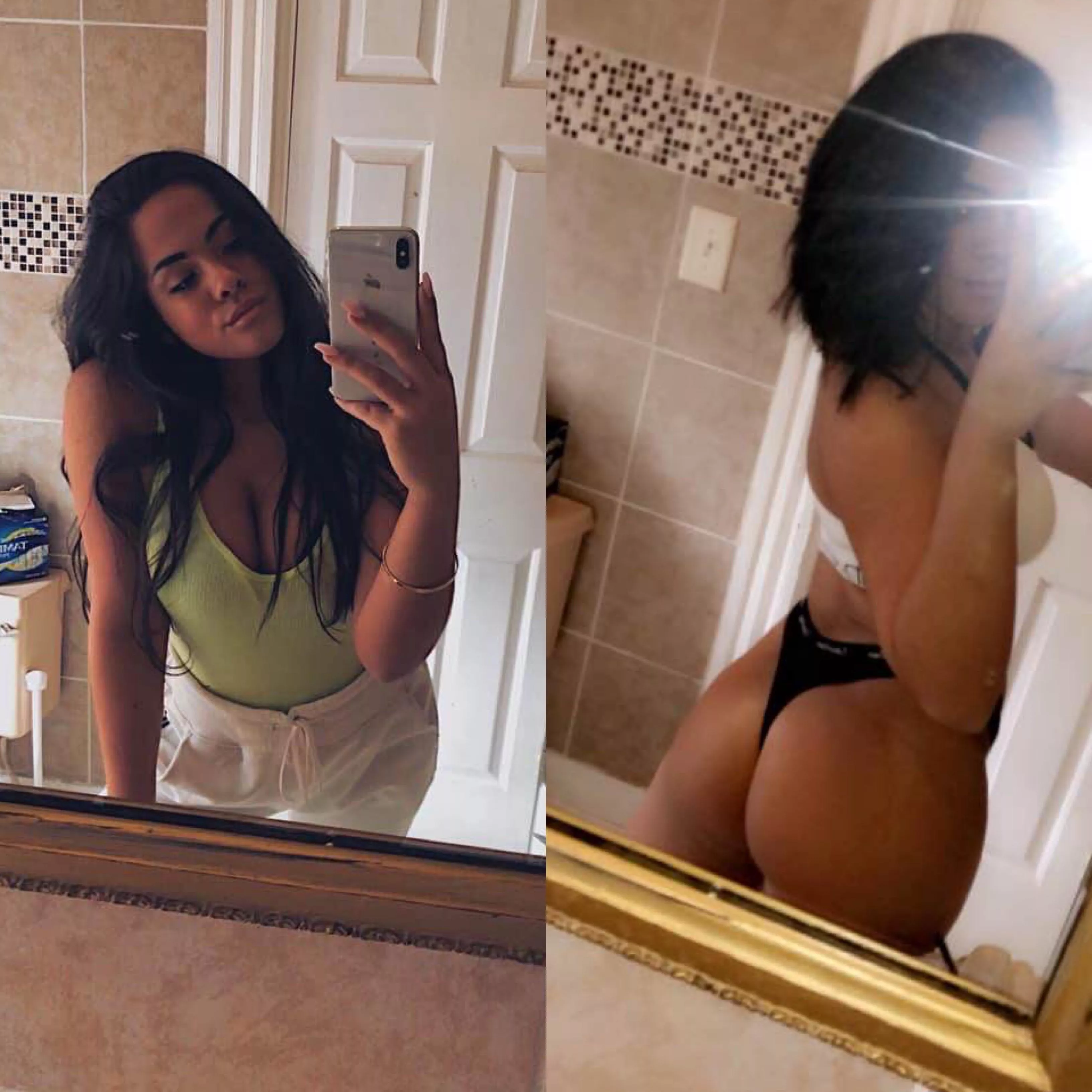 She fills out the thong posted by testingthebluewater