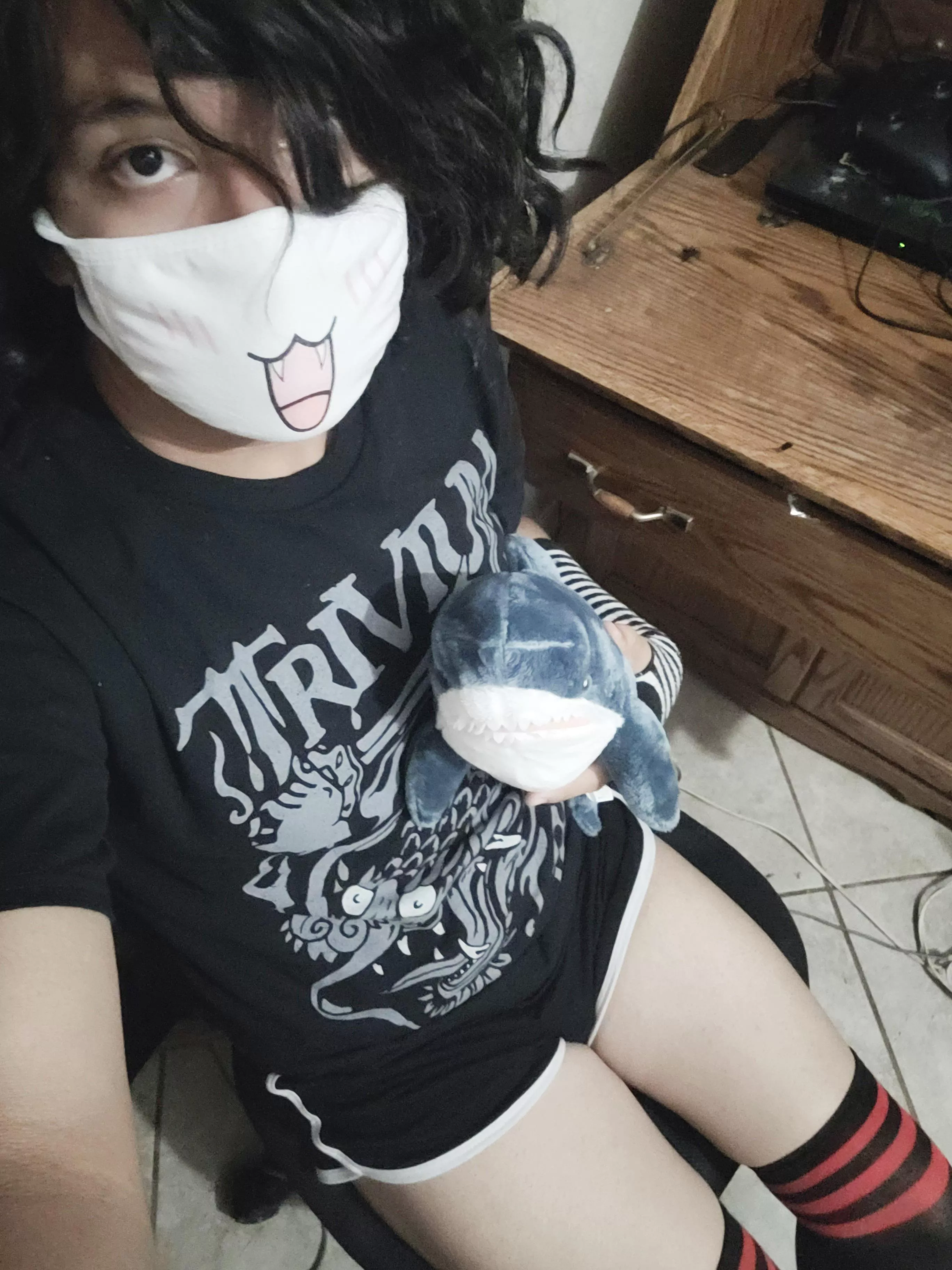 smol blahaj posted by Bromandudeguy111