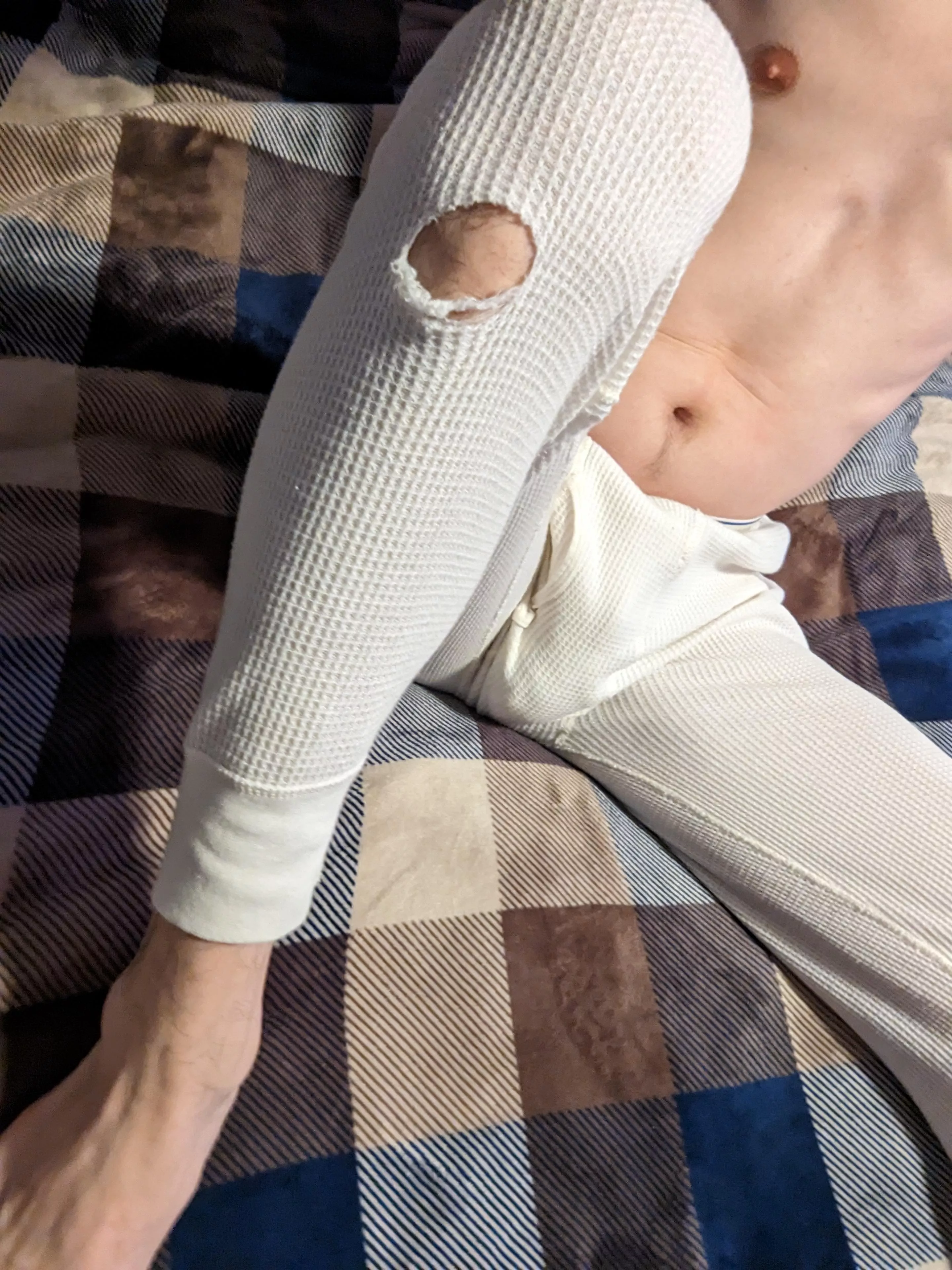 These long Johns are getting pretty beat! Any suggestions?? posted by Zombienumbersix