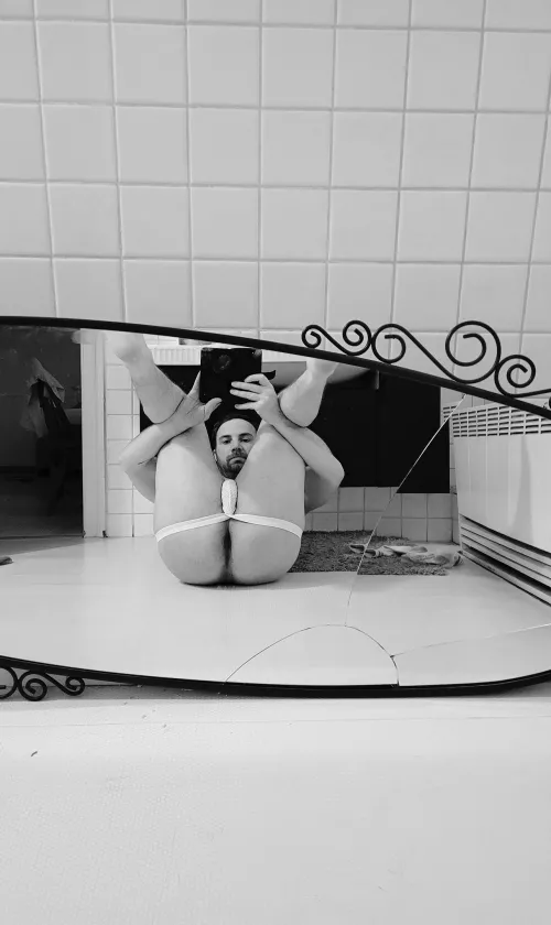 Wearing a jockstrap always gets me naughty! by straighttogay20