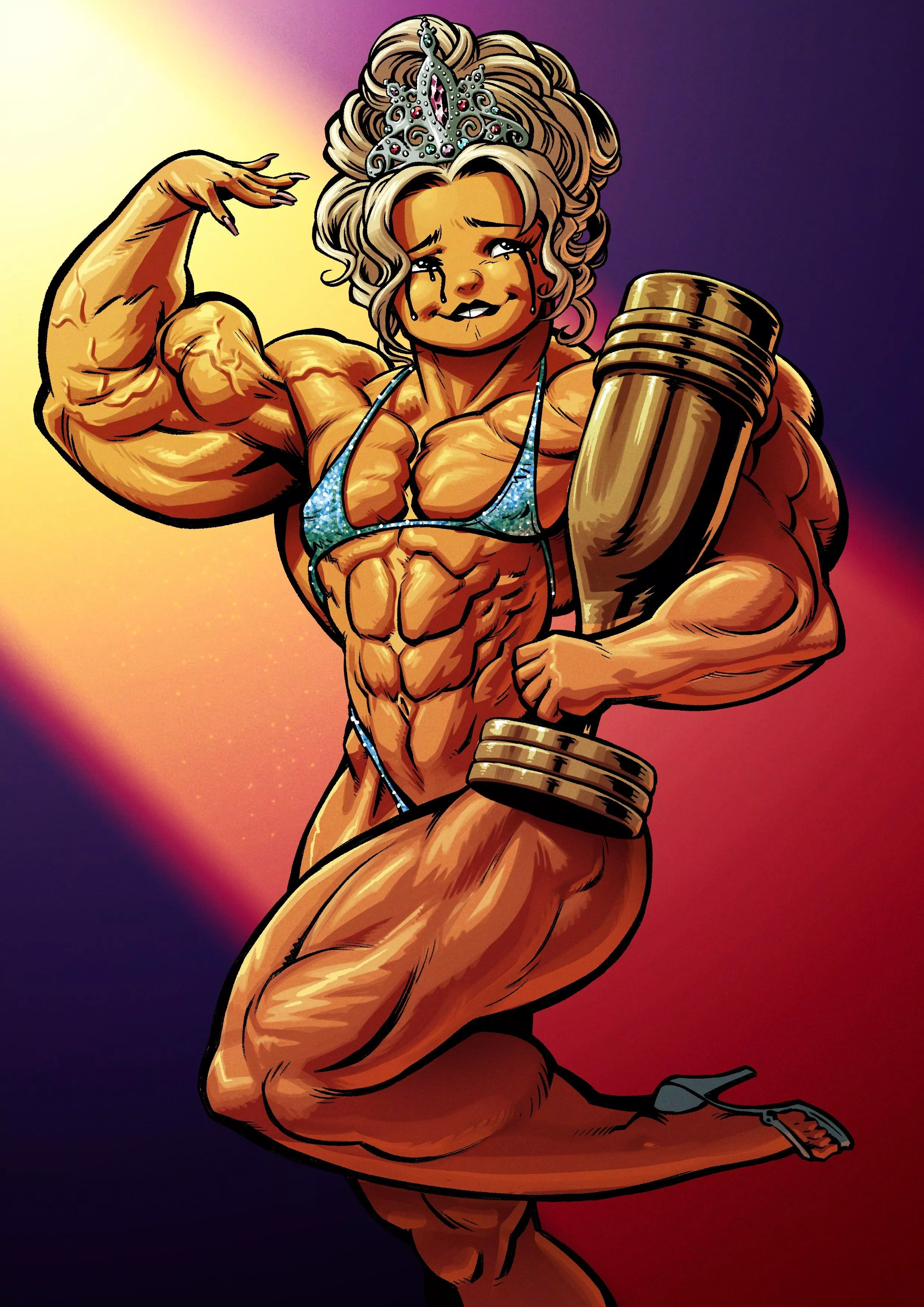 Winner winner chicken and broccoli dinner!! (@tilingart) posted by TheTMoneyMan