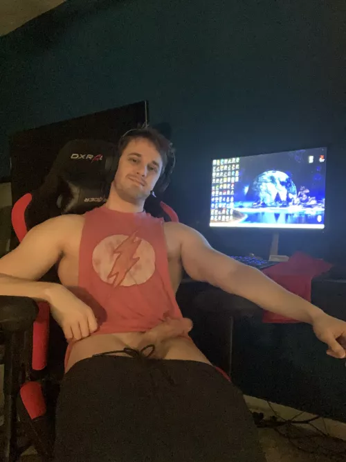 Would you crawl under my desk to distract me? by Glad-Seat