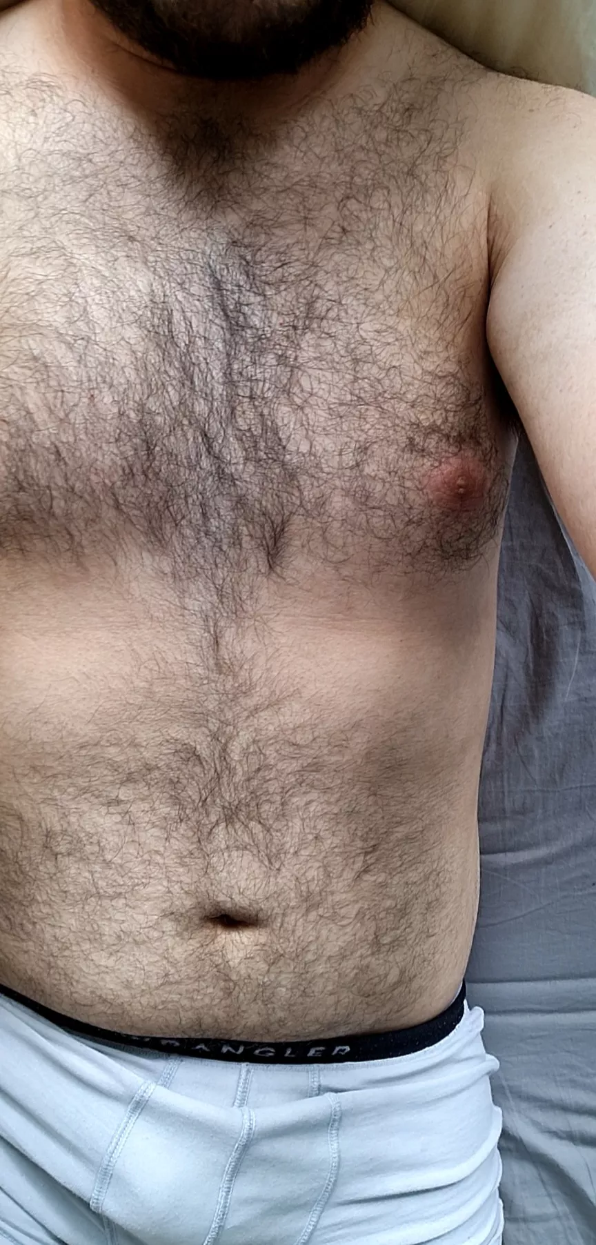 30 hairy uncut latino dadbod looking to jerk off, chat and cum with a fit or slim guy. Longterm+++. Add me hairyargn6 posted by cachorro92