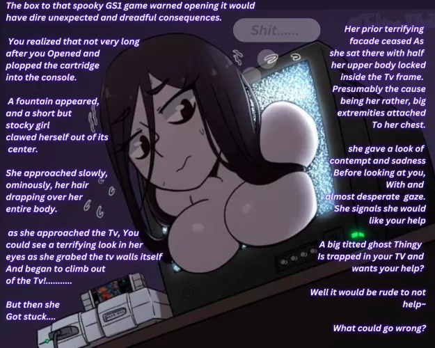 A fateful ghostly encounter 👻 [big tits] [ghost] [stuck] [nude] [Artist -Tobias Wheller] by That-one-Ace-