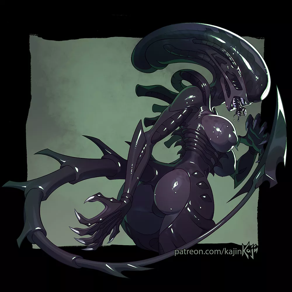 A Xenomorph 'the perfect organism' (Kajin-man) [Alien] posted by Melancholy_Gradient