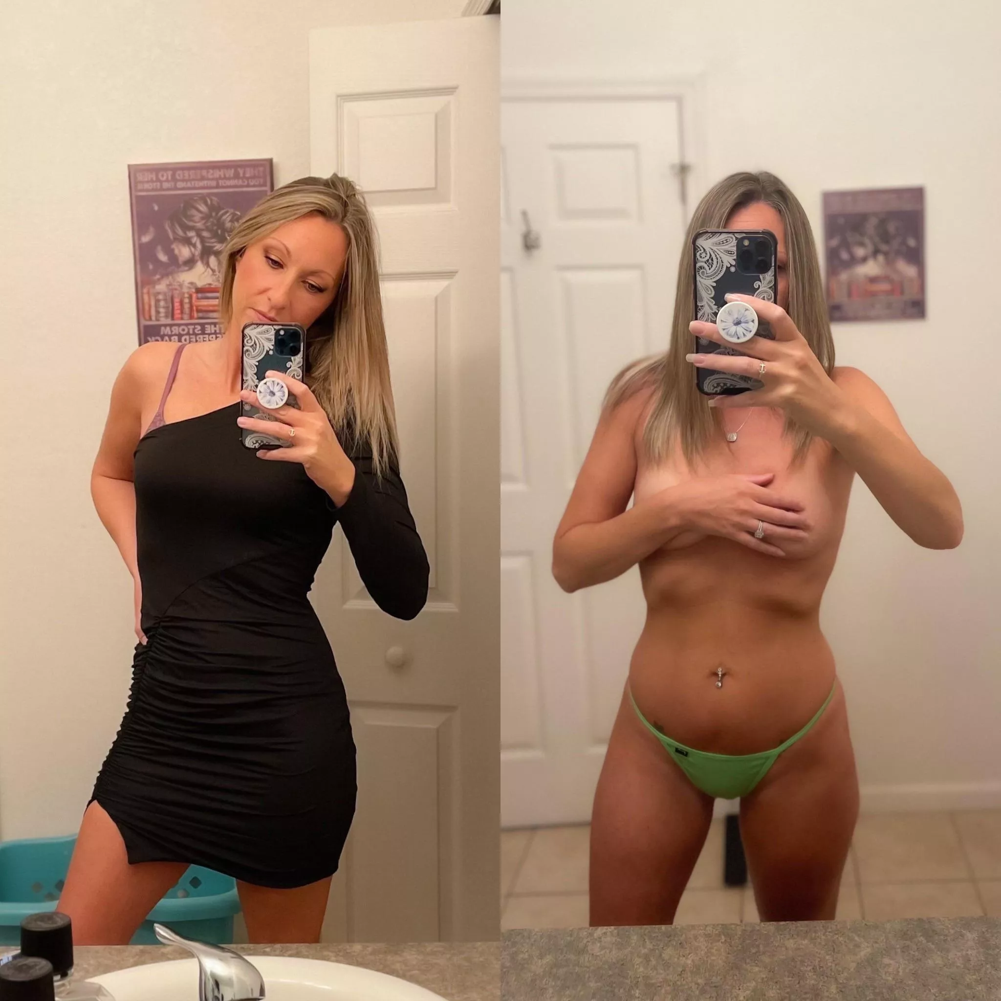 Before date vs. after posted by hotgolferwife
