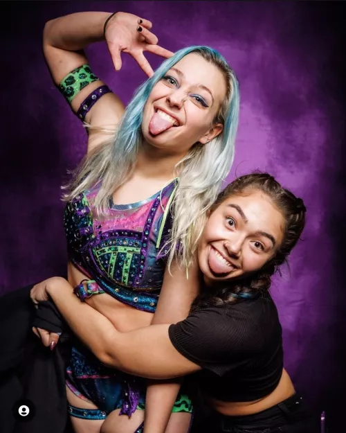 Billie Starkz & Skye Blue by kelzaway93